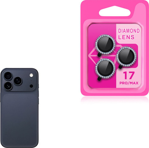 İphone 17 Pro Zore Cl-06 Kamera Lens Koruyucu - Lacivert