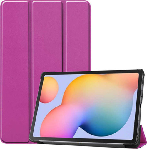 Samsung Galaxy Tab S7 Plus T970 Smart Cover Standlı Uyku Modlu Katlanır Kapaklı Kılıf