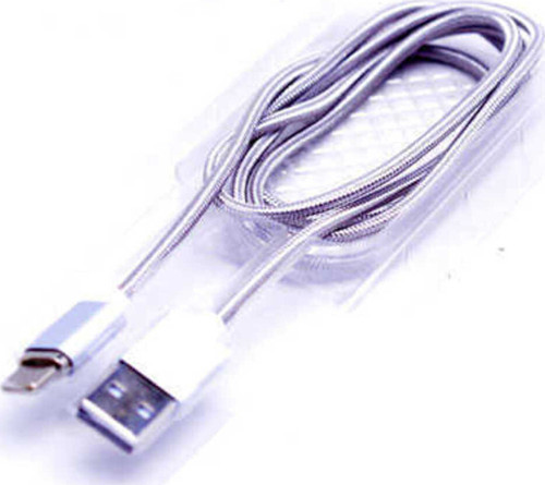 Gri Metal Manyetic Uçlu Lightning Usb Kablo-Klfs