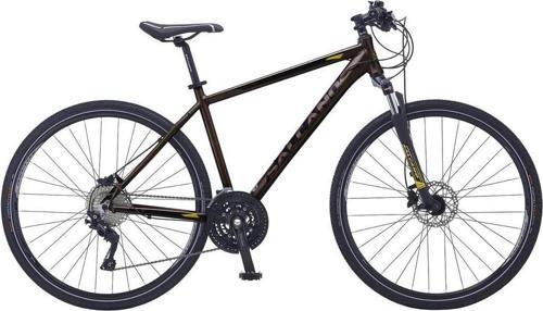 City Sport 30 Vites Deore 28 Jant HD 21 Kadro Şehir Tur Bisikleti Siyah Sarı Trekking Bisiklet