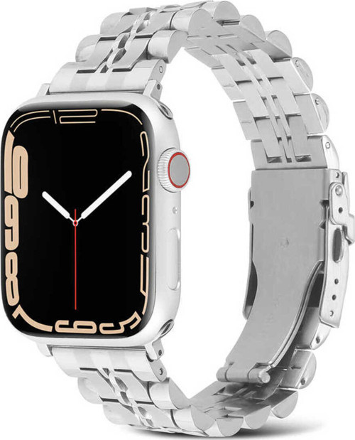 Watch 38Mm Uyumlu Krd-54 Metal Klfs Kordon-Gümüş
