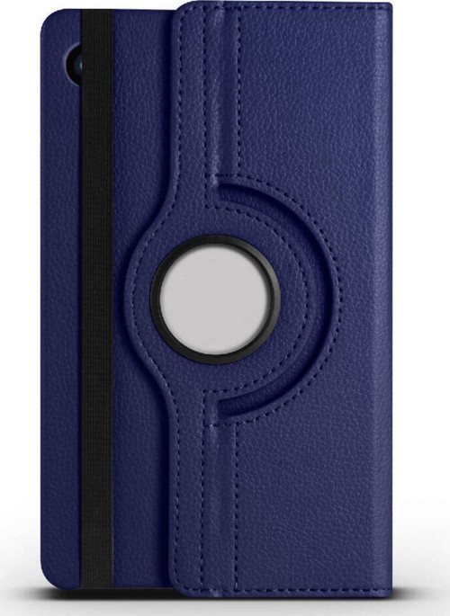 Galaxy Tab A11 Plus Klfs Dönebilen Standlı Kılıf - Lacivert