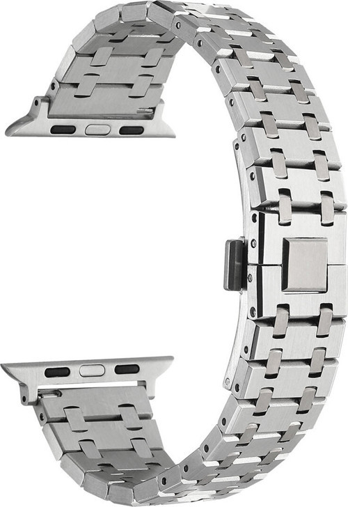 Watch 40Mm Uyumlu Krd-83 Metal Klfs Kordon-Gümüş