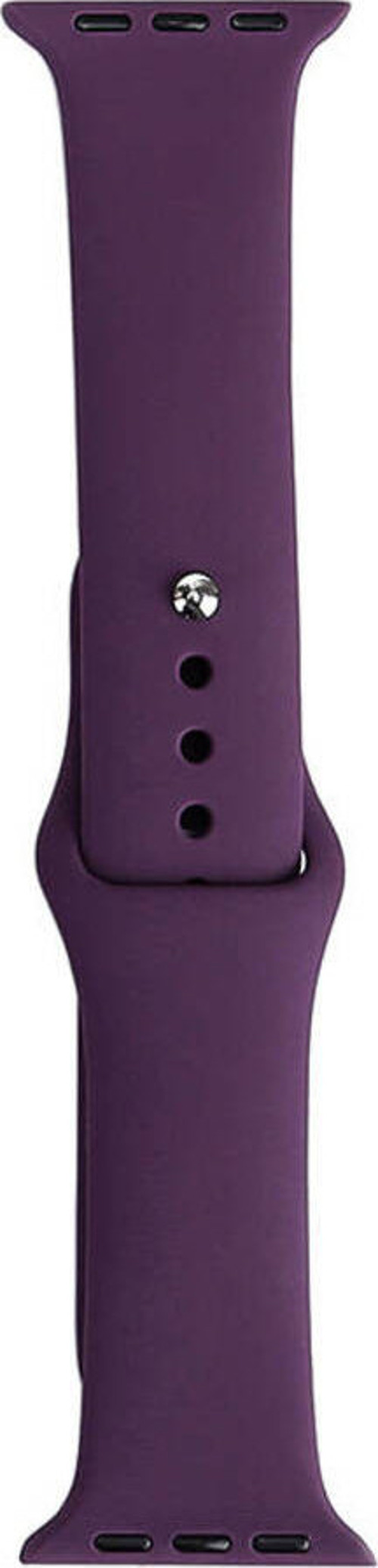 Watch 38Mm Band Serisi Klasik Kordon Silikon Strap Kayış-Violet
