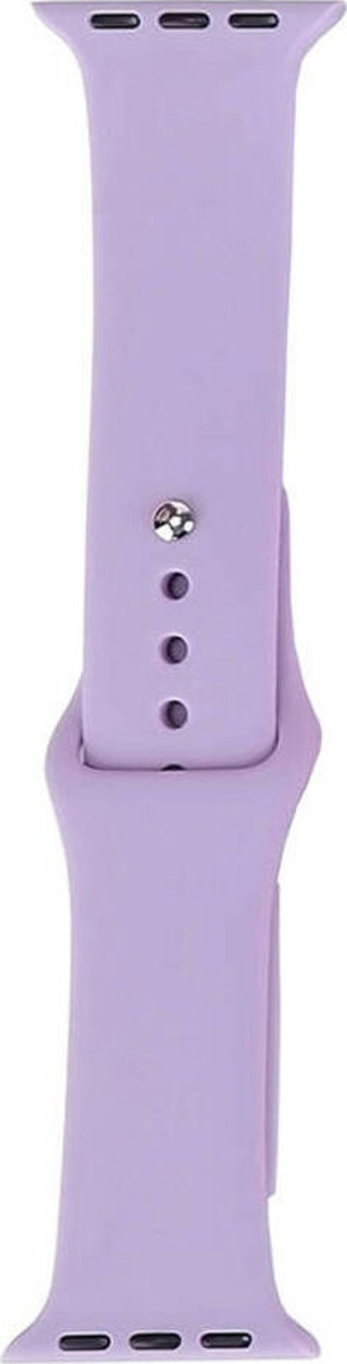 Watch 38Mm Band Serisi Klasik Kordon Silikon Strap Kayış-Mor
