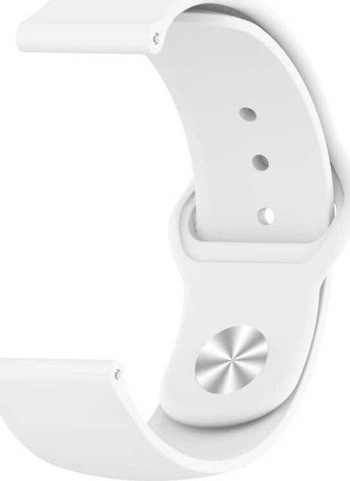 Xiaomi Amazfit Pace Krd-11 22Mm Uyumlu Klfs Kordon-Beyaz