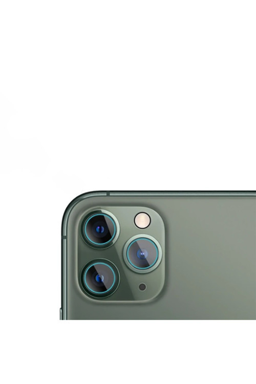 İphone 12 Pro Uyumlu Klfs Kamera Koruyucu Cam Filmi-Renksiz