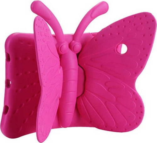 İpad Mini 1. Nesil Uyumlu Klfs Butterfly Standlı Tablet Kılıf-Pembe Koyu