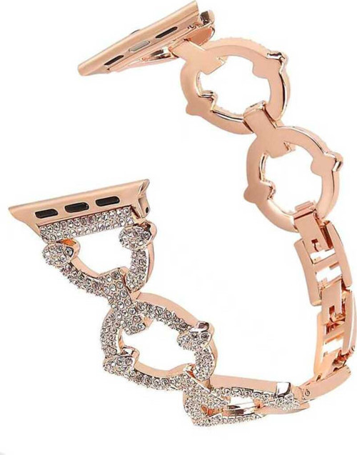 Watch 7 41Mm Uyumlu Krd-57 Metal Klfs Kordon-Rose Gold