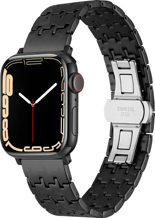 Watch 42Mm Uyumlu Krd-86 Metal Klfs Kordon-Siyah