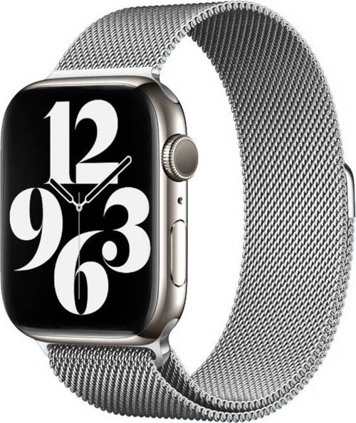 Watch 44Mm Uyumlu Krd-01 Metal Klfs Kordon-Gümüş