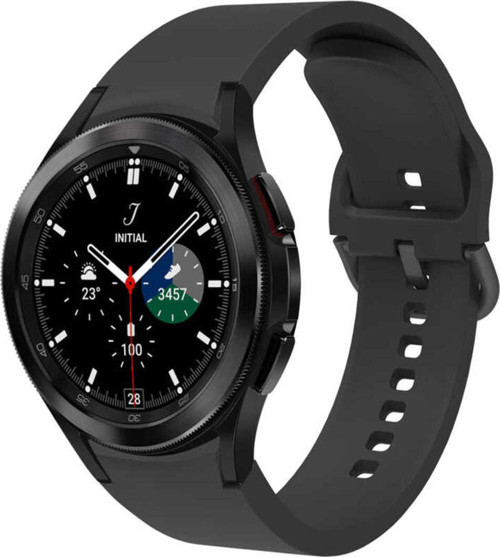 Galaxy Watch 4 Classic 42Mm Krd-50 Uyumlu Klfs Kordon-Siyah