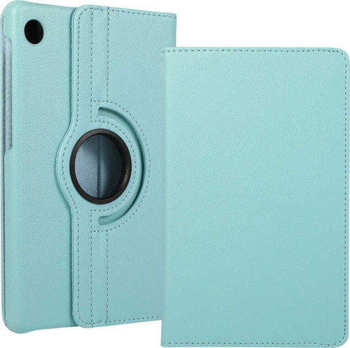 Lenovo Tab M10 Plus Tbtb-128F 3. Jenerasyon Uyumlu Klfs Dönebilen Standlı Kılıf-Mavi