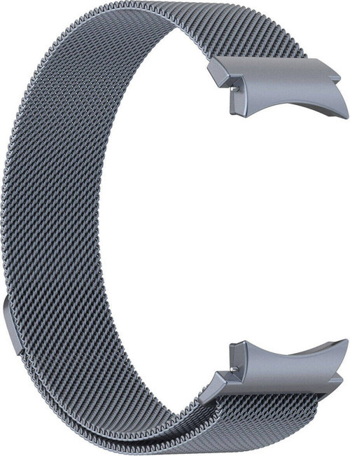 Galaxy Watch 6 44Mm Uyumlu Krd-01 Metal Klfs Kordon-Gri