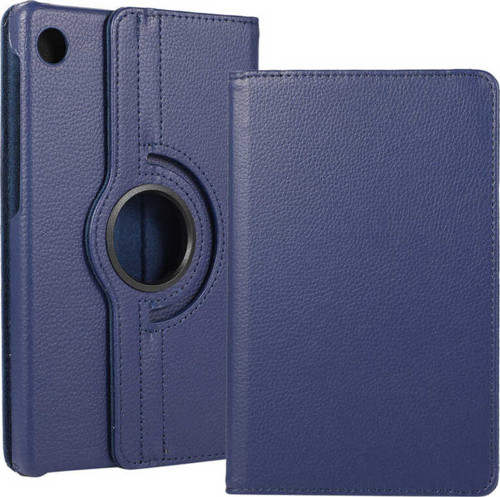 Lenovo Tab M10 Plus Tbtb-128F 3. Jenerasyon Uyumlu Klfs Dönebilen Standlı Kılıf-Lacivert