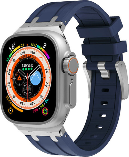 Watch Ultra 49Mm Uyumlu Krd-89 Uyumlu Klfs Kordon-Lacivert