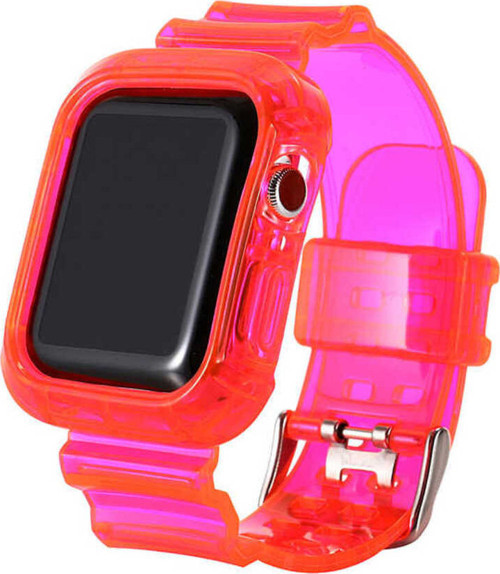 Watch 42Mm Krd-27 Uyumlu Klfs Kordon-Pembe