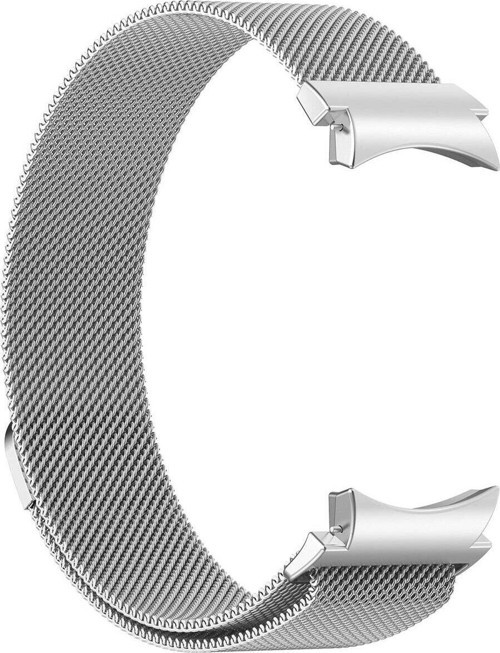 Galaxy Watch 6 44Mm Uyumlu Krd-01 Metal Klfs Kordon-Gümüş