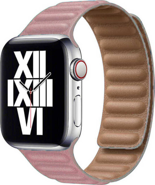 Watch 40Mm Uyumlu Krd-34 Deri Klfs Kordon-Pembe