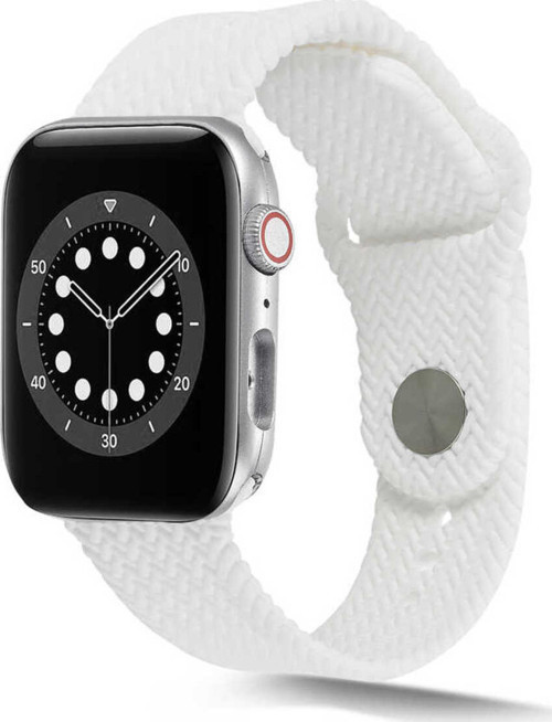 Watch 38Mm Krd-37 Uyumlu Klfs Kordon-Beyaz