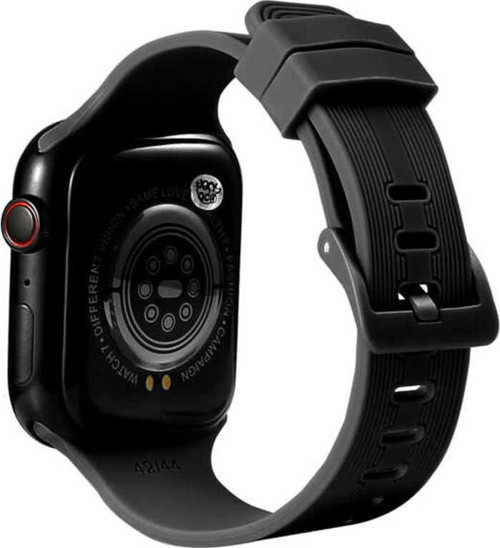 Watch 38Mm Krd-23 Uyumlu Klfs Kordon-Siyah