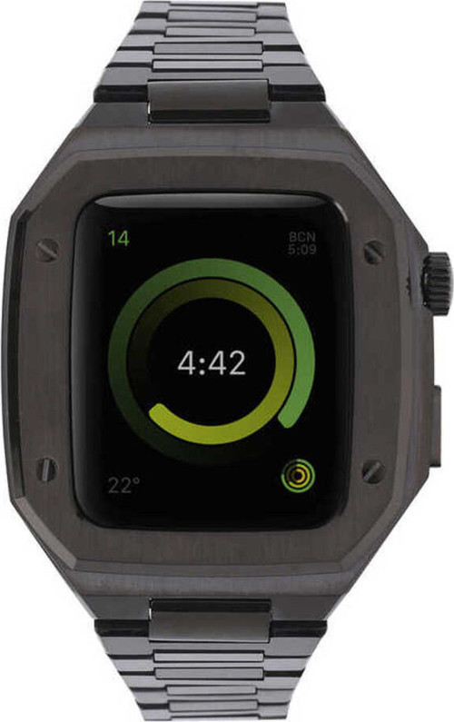 Watch 7 45Mm Uyumlu Krd-64 Metal Klfs Kordon-Siyah