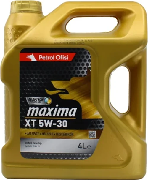 Maxima XT 5W30 4 Lt Tam Sentetik Motor Yağı