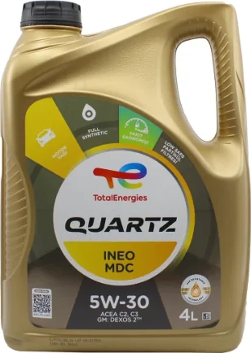 Quartz Ineo MDC 5W30 4 Lt Partiküllü Motor Yağı