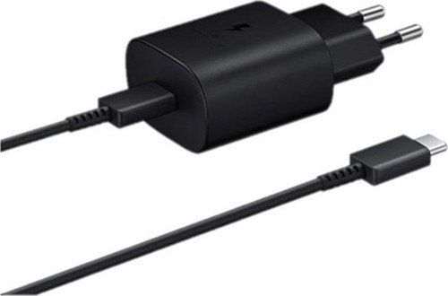 S24 - S24 Plus Type-C 25W Hızlı Şarj Aleti ( Pd Adaptör + Kablo ) Uyumlu