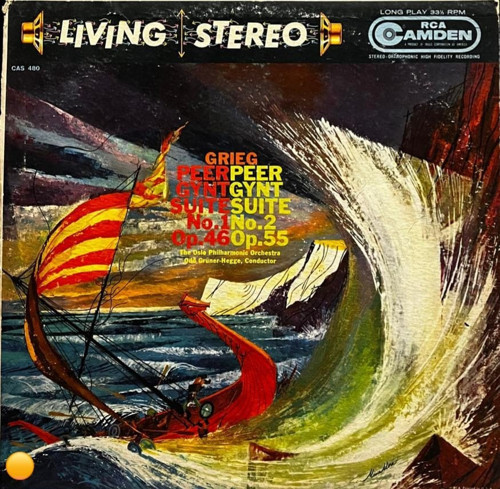 Grieg: Peer Gynt Suites Nos. 1 & 2 - Oslo Philharmonic, Odd Grüner-Hegge (RCA Camden CAS-480)