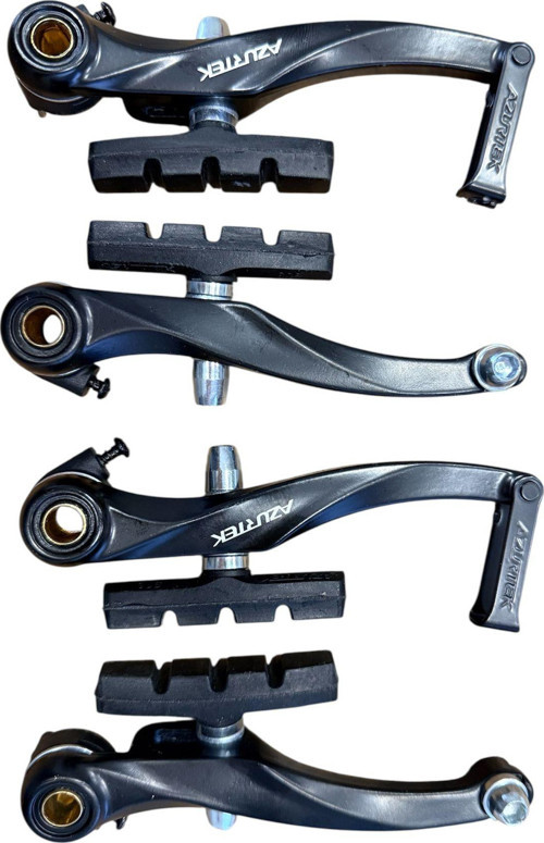 Azurtek Fren Bacağı 110mm Alüminyum V-Brake Bisiklet Fren Bacağı Ön Arka Takım