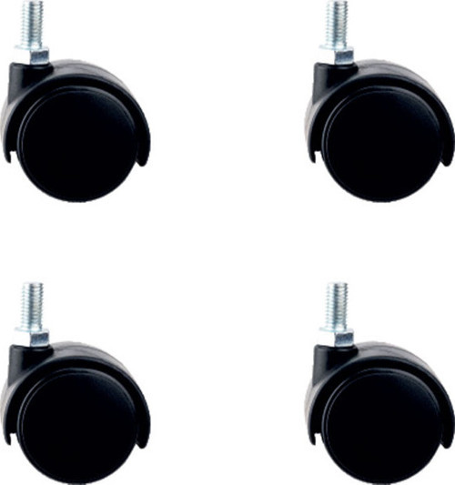Küçük Plastik Vidalı Teker - 40 MM HKS102 - 4 Adet