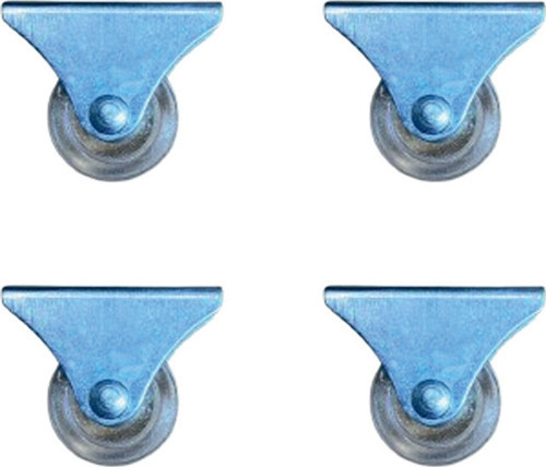 Furç Sabit Teker - 38MM - Şeffaf HKS237 - 4 Adet