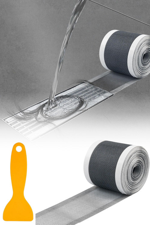 10 Cm 4 Metre Çok Amaçlı Gider Süzgeci Sineklik Tamir Kiti Saç Kıl Tüy Tutucu