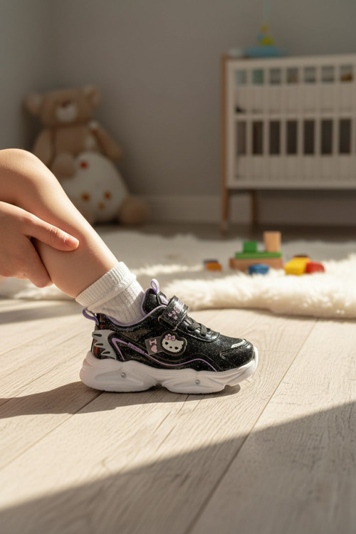 Enoch Hello Kitty Karakter Figürlü Ve Kanat Detaylı Kız Çocuk Spor Ayakkabı