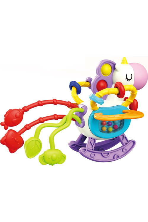 Learning Fun Duyusal Oyuncak Çıngıraklı Diş Kaşıyıcılı Aktivite Oyuncağı