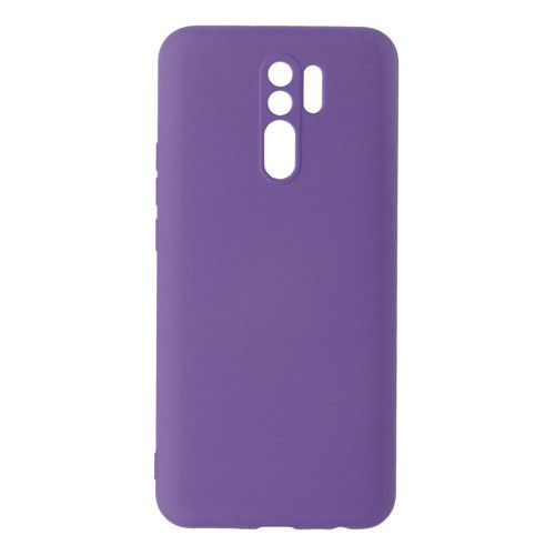 Xiaomi Redmi 9 Kılıf Nano İçi Kadife Silikon - Mor