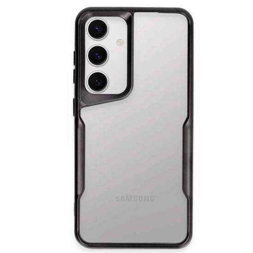 Samsung Galaxy S24 Kılıf Boyi Silikon Kapak - Siyah
