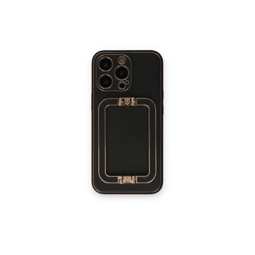 İphone 14 Pro Max Kılıf Coco Elit Kapak - Siyah