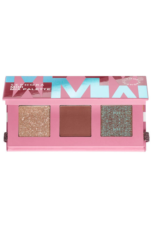 Mini Mix Palette-Uzun Süre Kalıcı Mat&Simli&Pullu&ışıltılı Bitişli Göz Far Paleti 3G
