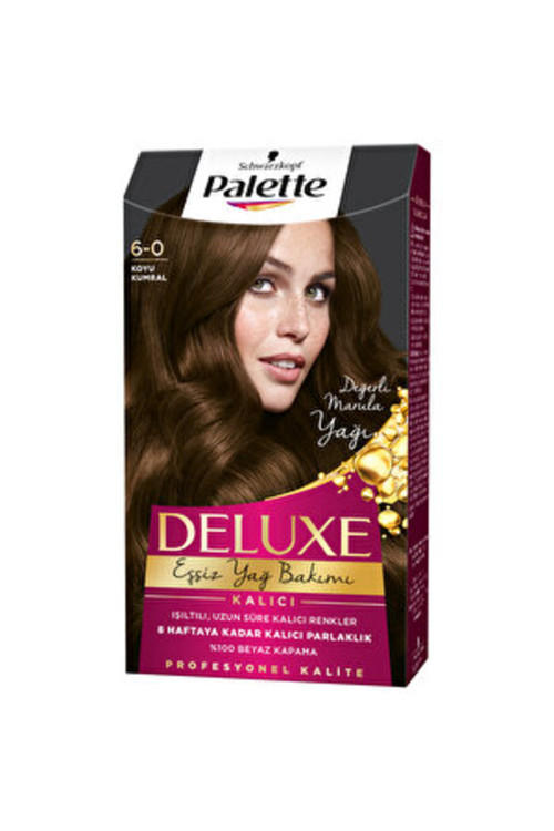 ( 2 ADET ) Palette Deluxe Saç Boyası 6-0 Koyu Kumral