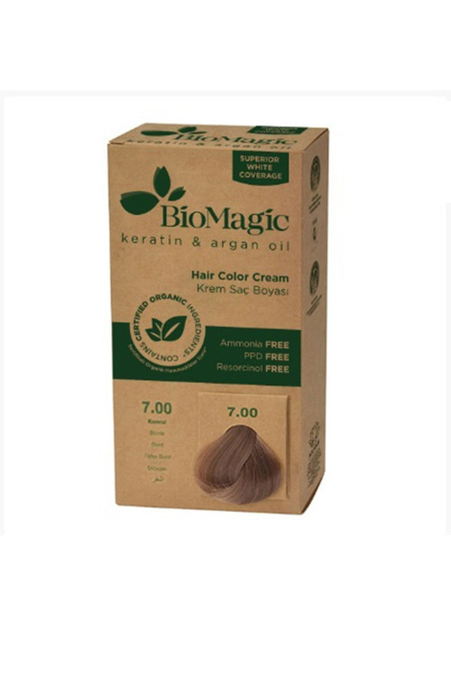 bio magic 7.0 kumral saç boyası