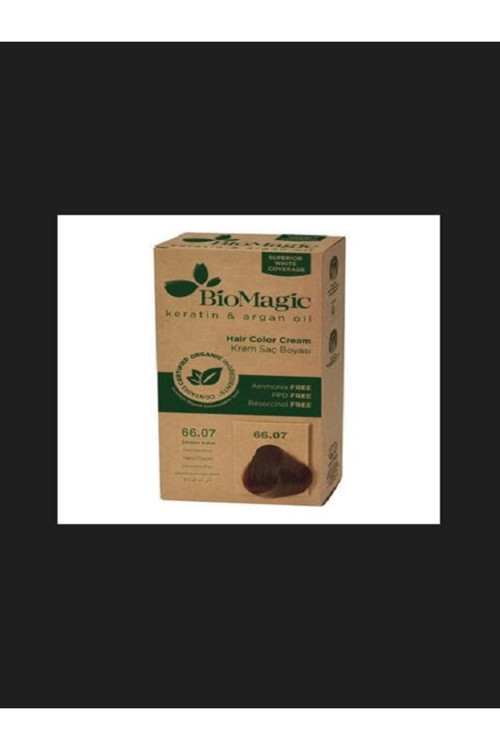 Doğal Organic 66.07 Çikolata Kahve Kalıcı Krem Saç Boyası 60 Ml ….23