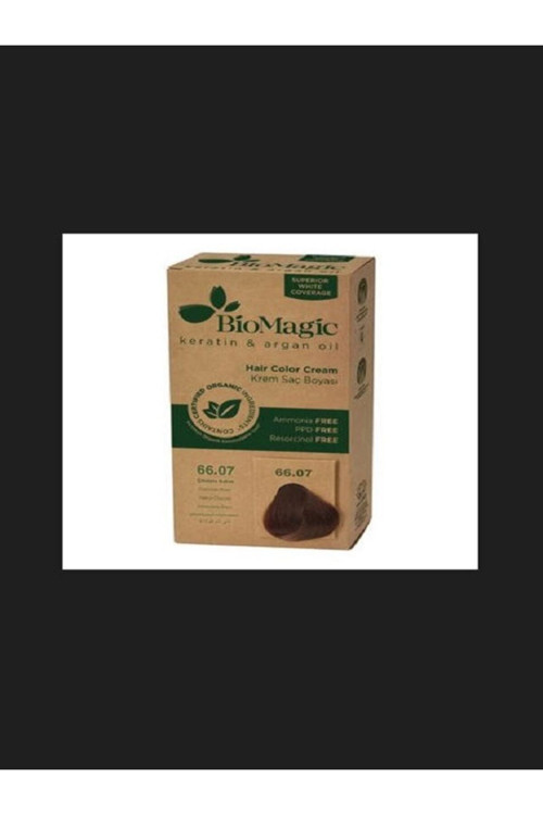 Doğal Organic 66.07 Çikolata Kahve Kalıcı Krem Saç Boyası 60 Ml GKÜrün166