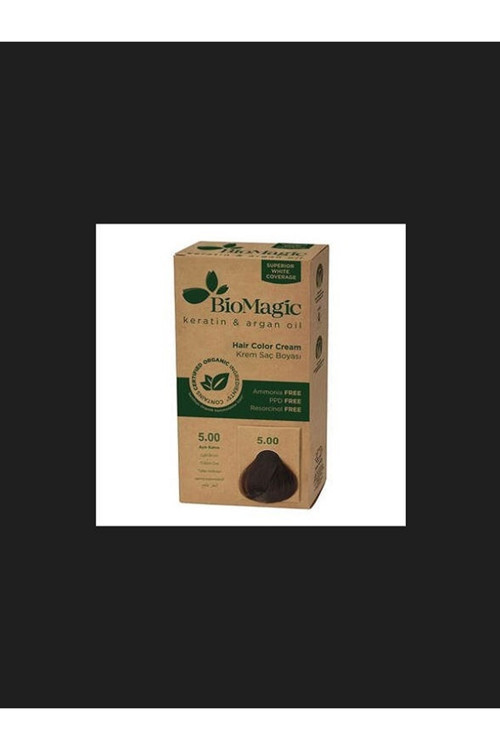Organik Saç Boyası Açık Kahve No: 5.00 60 Ml..derin-012