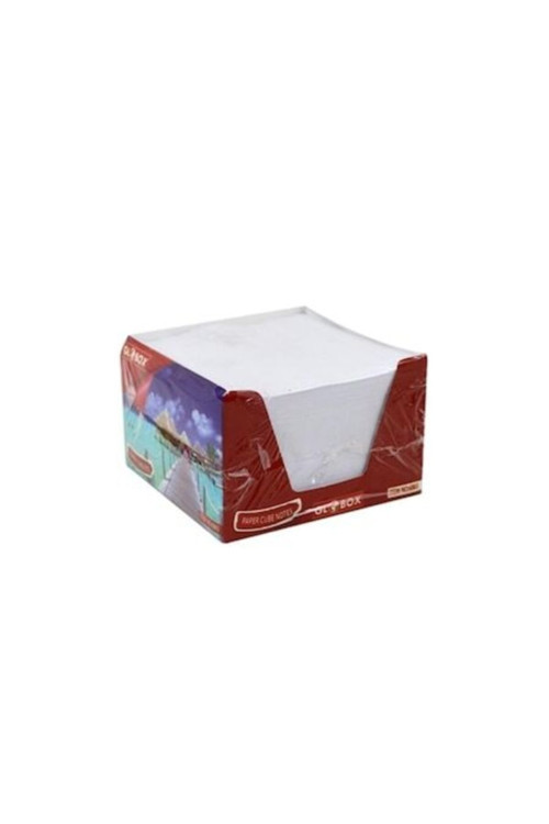 Küp Bloknot Beyaz 6x6 Cm 500 Yp 24 Adet Kutulu