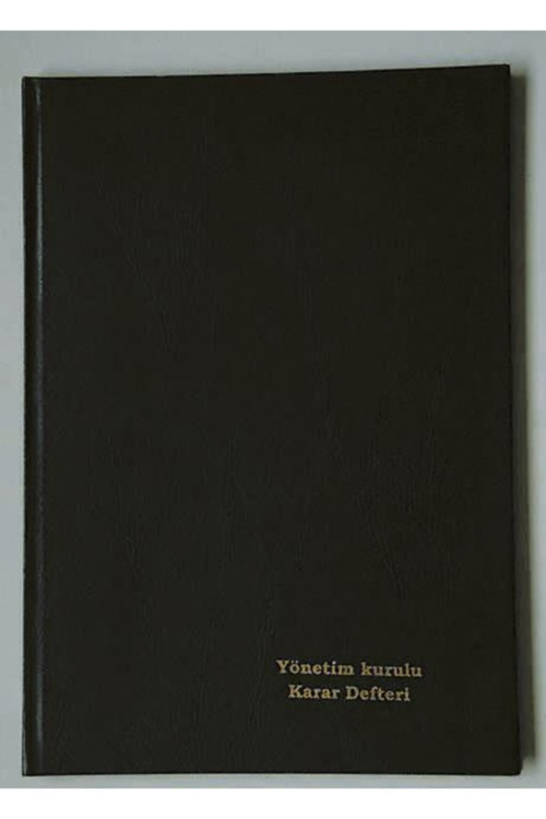 Yönetim Kurulu Karar Defteri Ciltli 96 Yp.