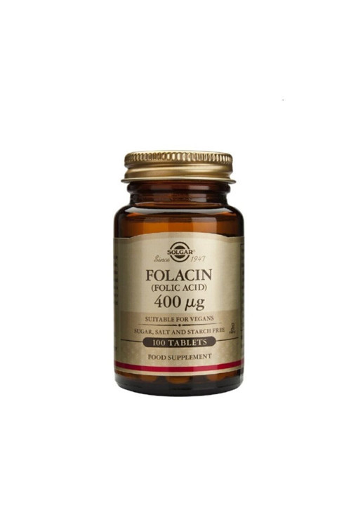 Folic Acid 400 Mcg 100 Tablet