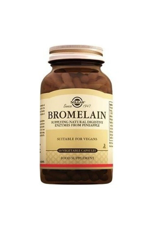 Bromelain Takviye Edici Gıda 150 Mg 60 Kapsül