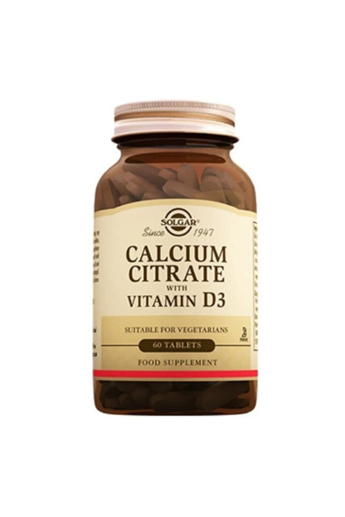 Calcium Citrate With Vitamin D 3 60 Tablet